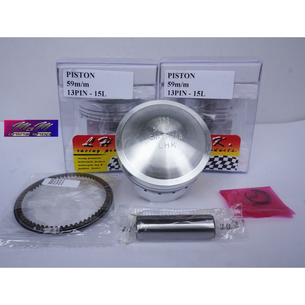 Piston LHK Casting Size 59mm Pin 13 Original Thailand