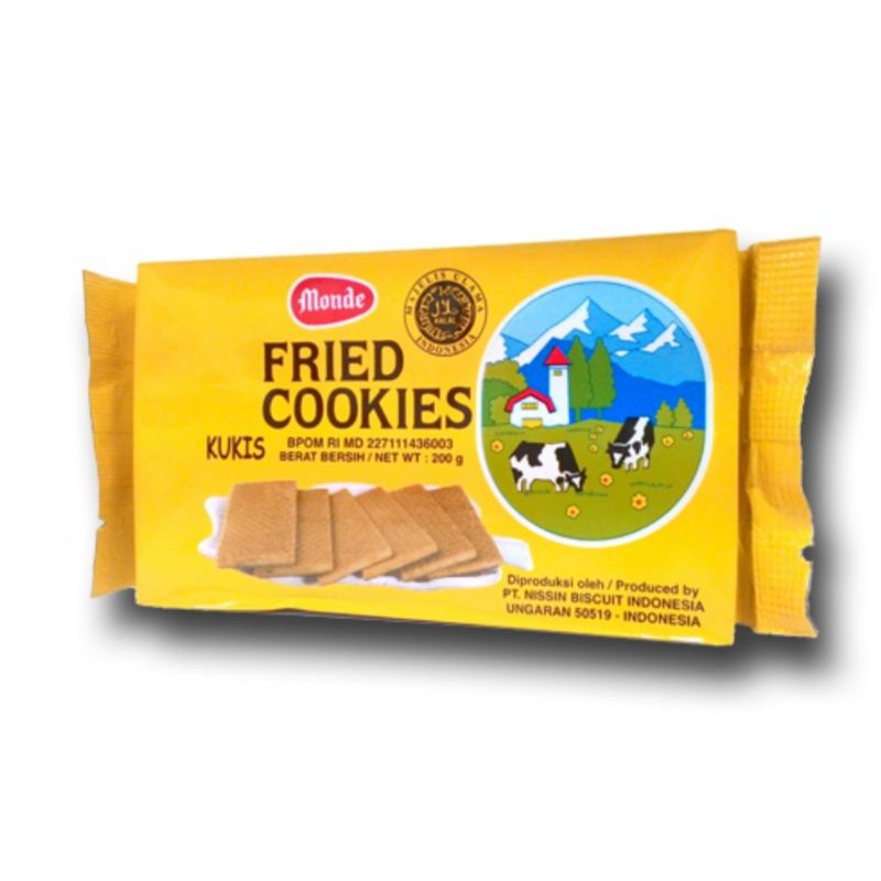 

Monde Fried Cookies 200gr