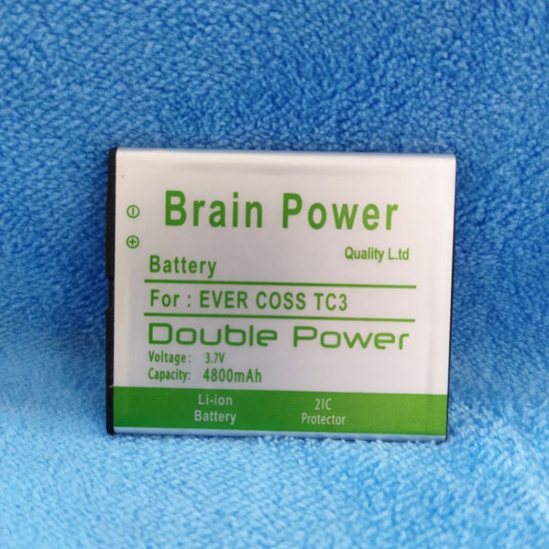 Baterai batre Evercoss TC3 double power