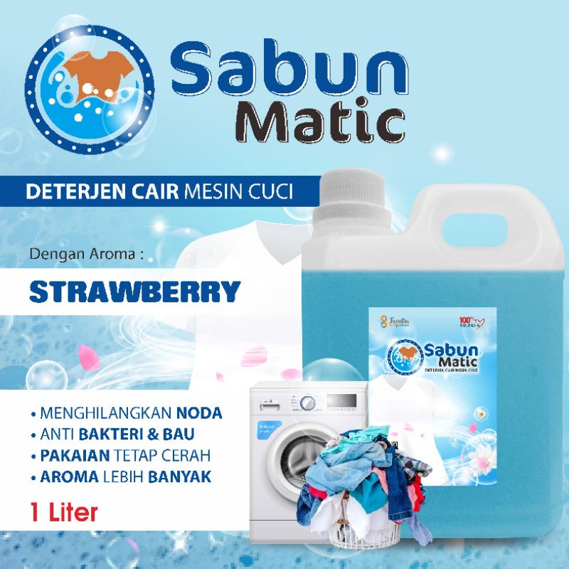 Detergen matic aneka aroma kemasan jurigen 1 liter