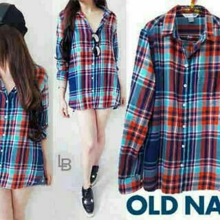 SALE  kemeja baju lengan panjang wanita branded old navy