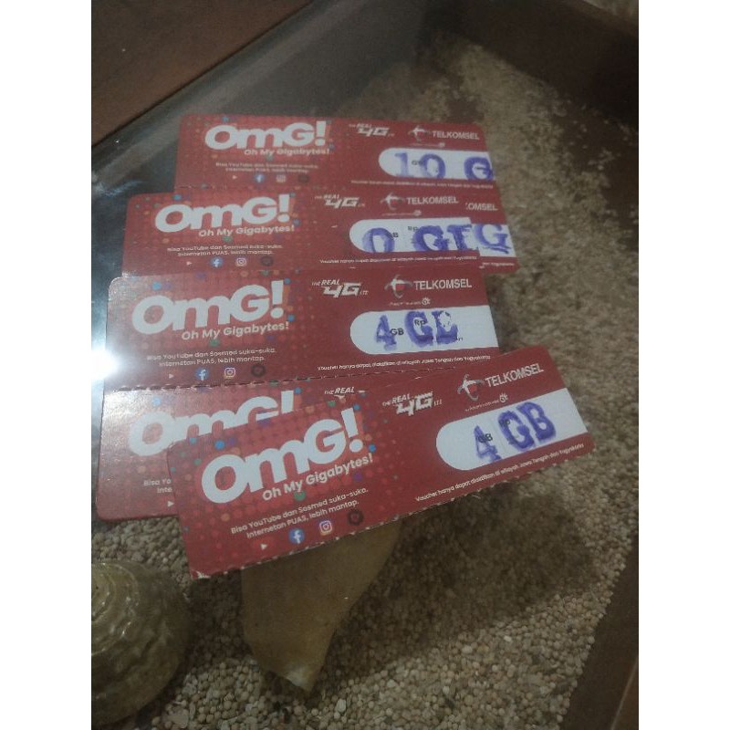 VOUCHER TELKOMSEL 4GB 10GB