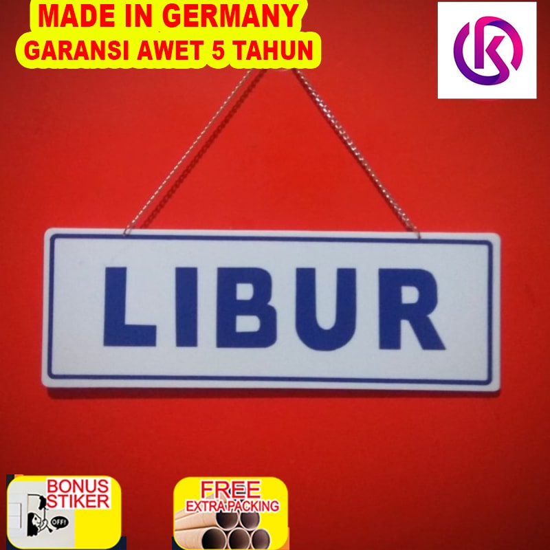 

Murah Akrilik plat libur / istirahat uk 10 x 29 cm