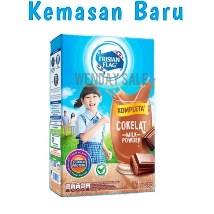 

susu bubuk Frisian flag Kompleta Cokelat 800gr