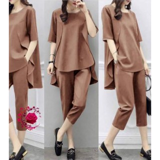 Diskon Gm ST MARLINDA stelan fashion korea  stelan 