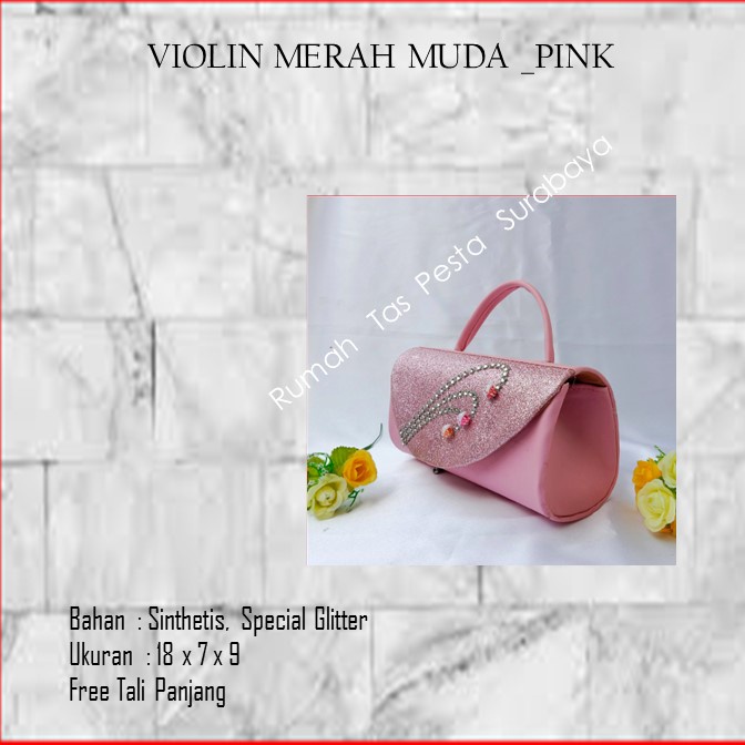 Tas Termurah,Tas Bagus,Tas Unik,VIOLIN PINK