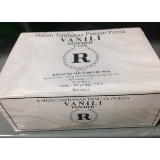 

Vanili Powder R Bahan Tambahan Pangan Perisa