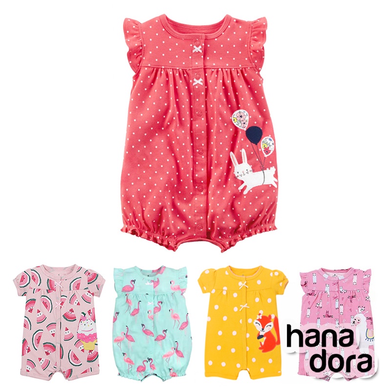 Snap-Up Romper Girl