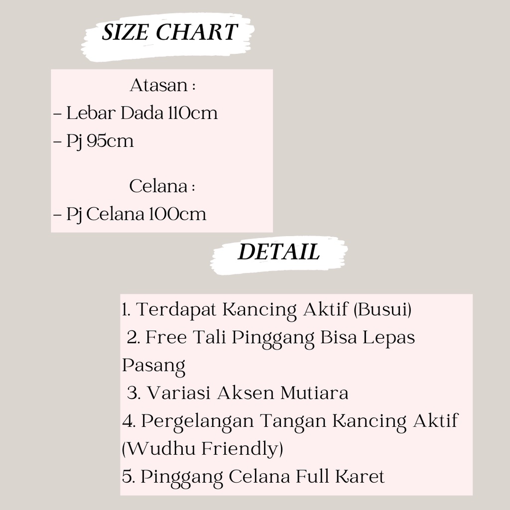 RHESA ONE SET 2 IN 1 - Baju Setelan Wanita Kekinian Fashion Muslim Bahan Crinkle Premium Ukuran Fit To XL LD 110 Cm / One Set Wanita Terbaru 2022