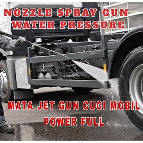 NOZZLE SRAYER GUN WATER PRESSURE mata jet gun cuci mobil