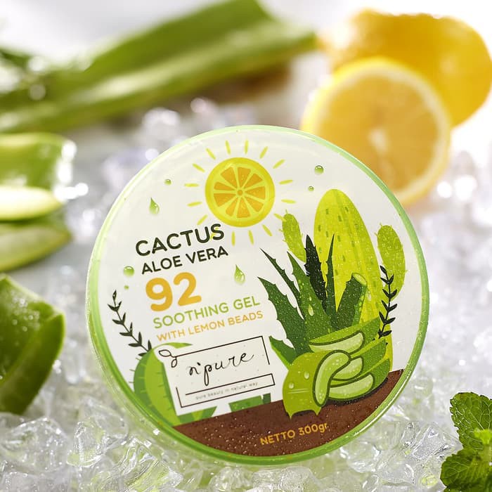 ⭐️ Beauty Expert ⭐️ NPURE Soothing Gel Cactus Aloevera 92