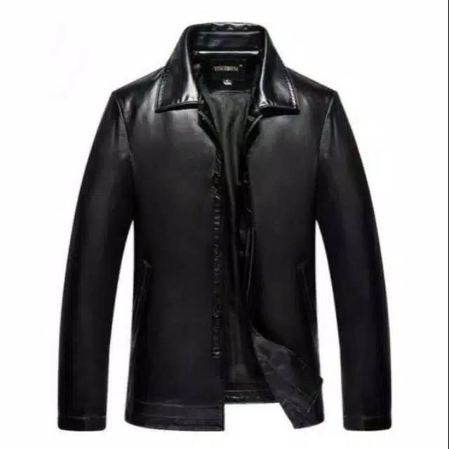 Jacket Kulit Pria Jacket Kulit Domba Casual jaket kulit domba asli