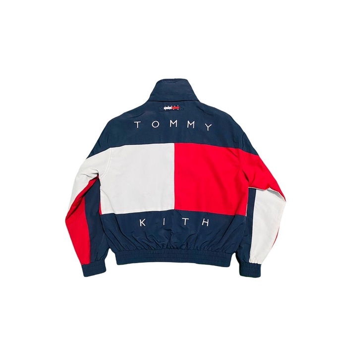 jaket reversible tommy hilfiger second x tommy kith original vintage not chicago bulls lakers raider