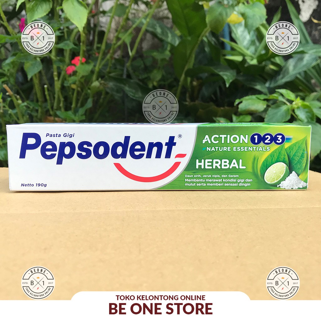Pepsodent Action 123 Herbal 190gr