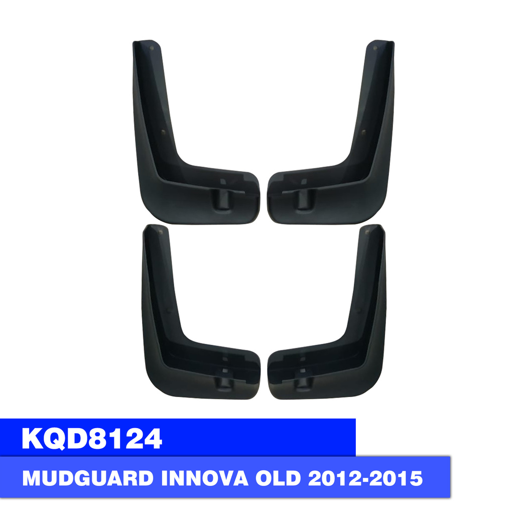 MUDGUARD TOYOTA INNOVA 2012-2015 DEPAN DAN BELAKANG LOWIN 8124