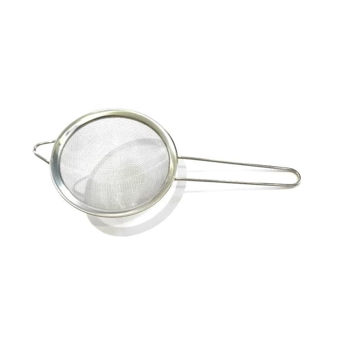 Saringan Minyak Teh Kopi Buah Diameter 14 cm Stainless Steel Serbaguna