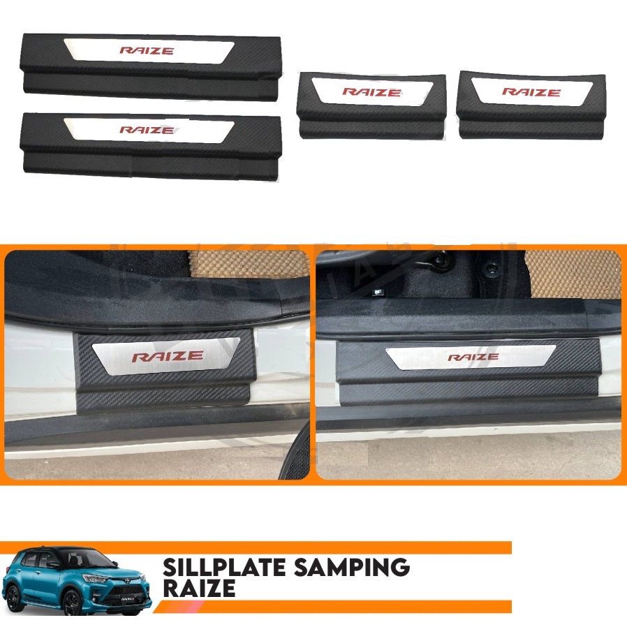 Sillplate Samping Raize 2021 Carbon sill plate mobil