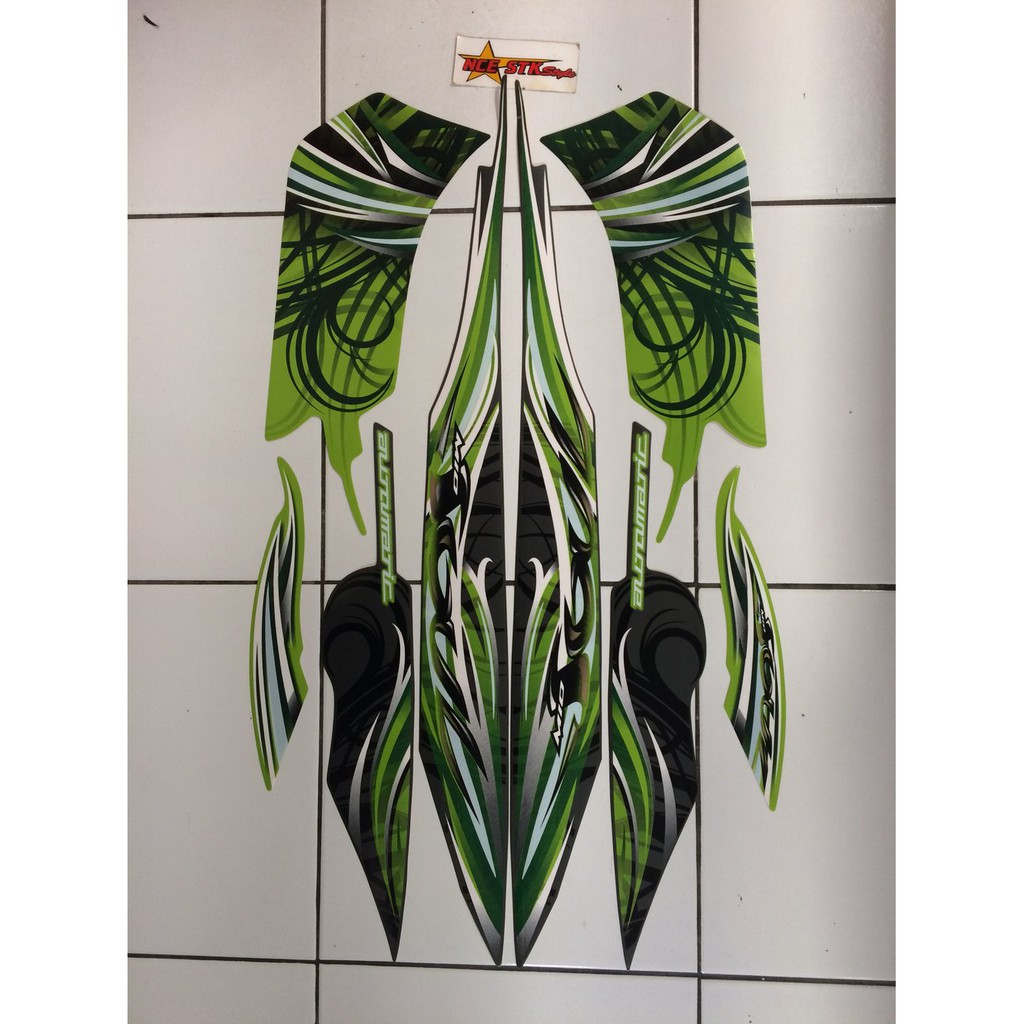 Stiker striping Mio Soul 2009.