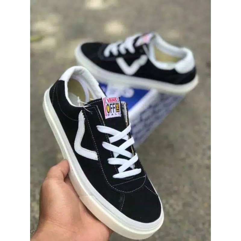 SEPATU VANS STYLE 73 DX ANAHEIM FACTORY BLACK WHITE 36-43 Import Quality Made In CHINA