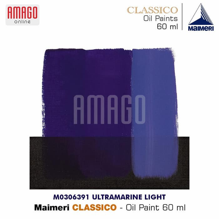 MAIMERI CLASSICO - OIL PAINT - ULTRAMARINE LIGHT - 60ML - M0306391