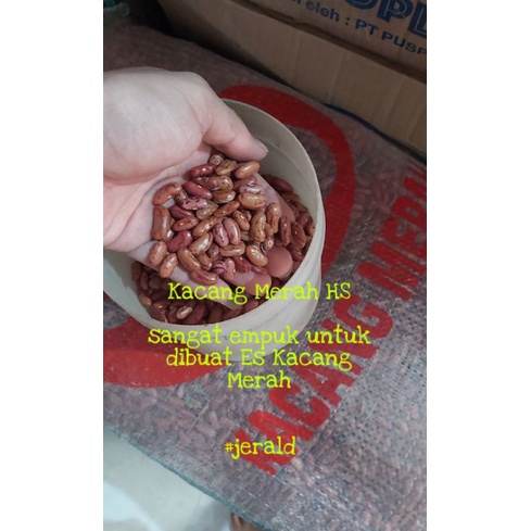 

KACANG MERAH 250g/ KACANG ES / KACANG LOKAL / KACANG HS/ ES KACANG MERAH / KUMBU KACANG / ES KACANG MERAH PALEMBANG