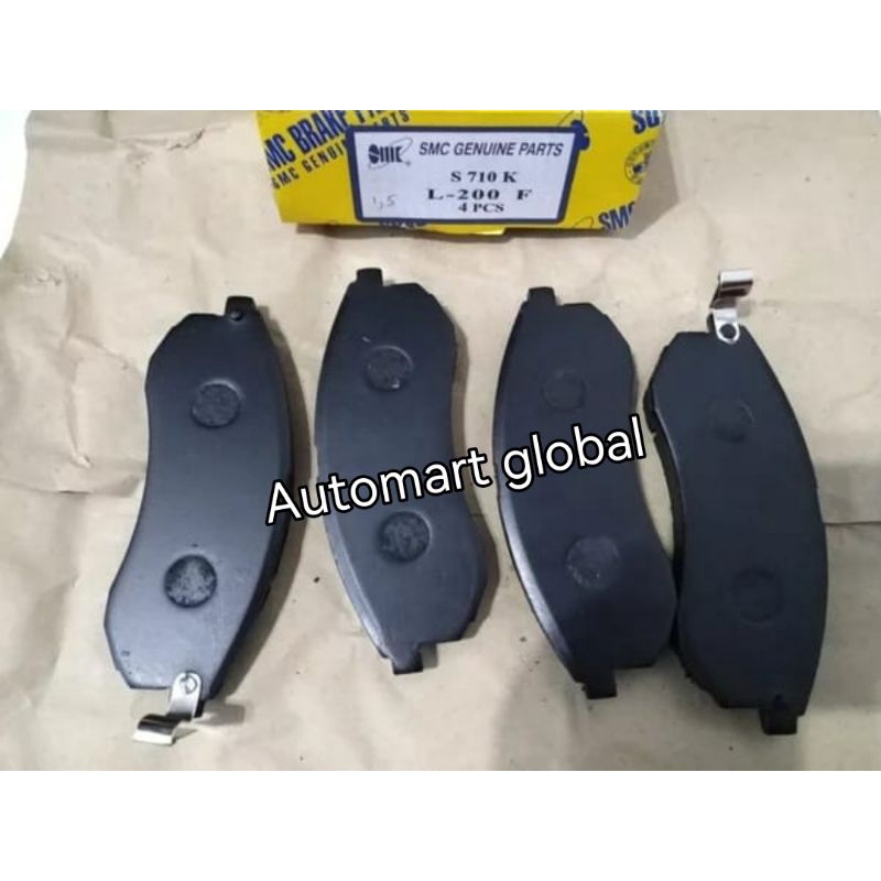 brake pad kampas rem depan L200 strada double cabin