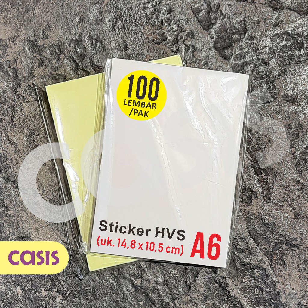 

sticker hvs A6 isi 100 lbr - lintec - CASIS