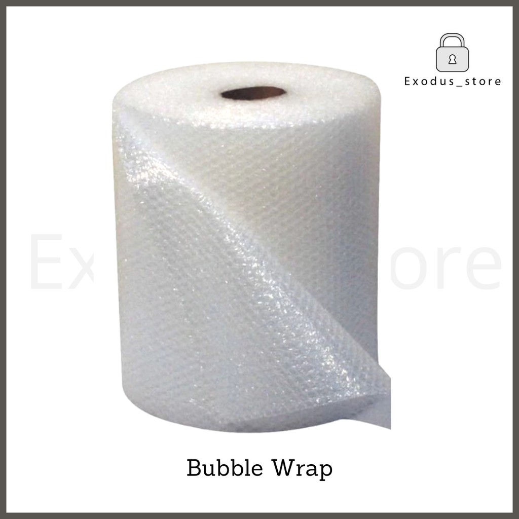 

Bubble Wrap - (untuk melindungi produk agar lebih aman)