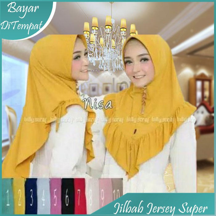 Jilbab instan brisha jilbab original billy scraft