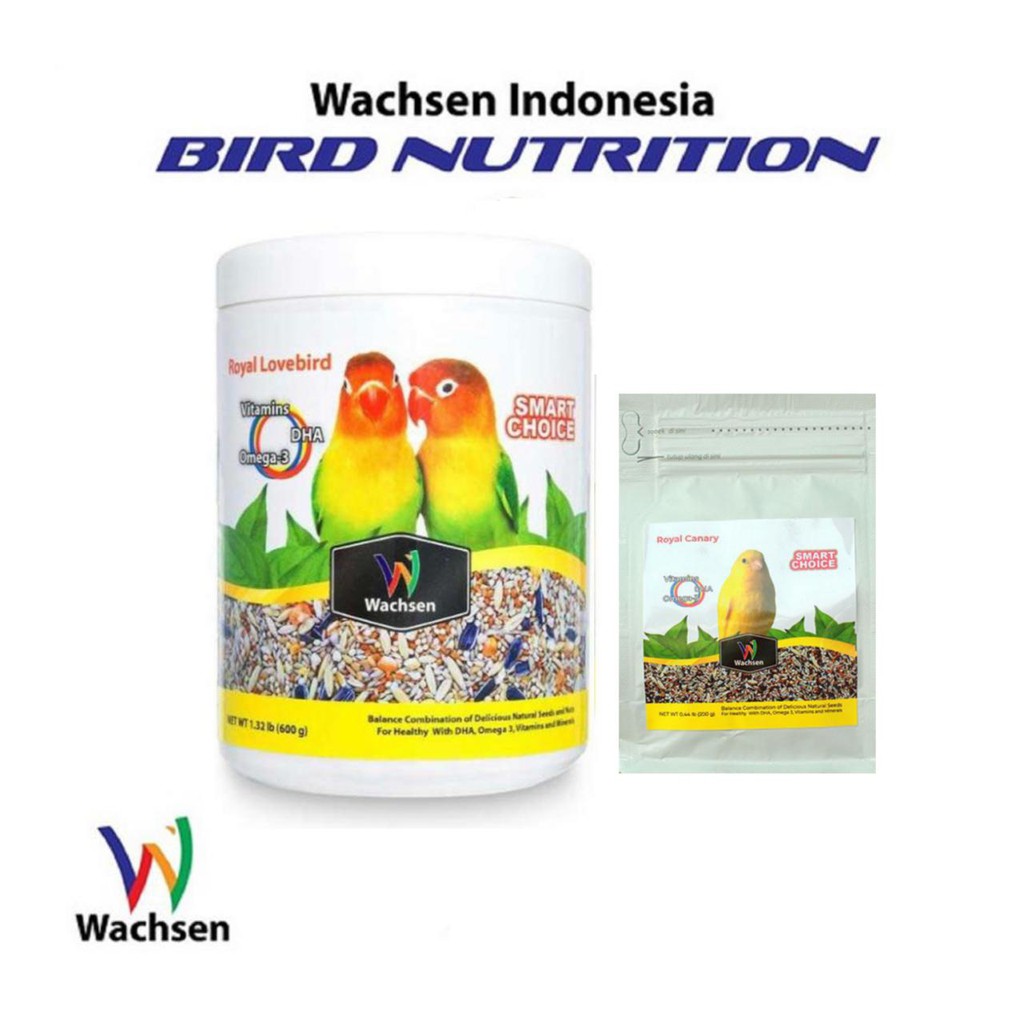 Wachsen Paket Pakan Burung Lovebird dan Kenari