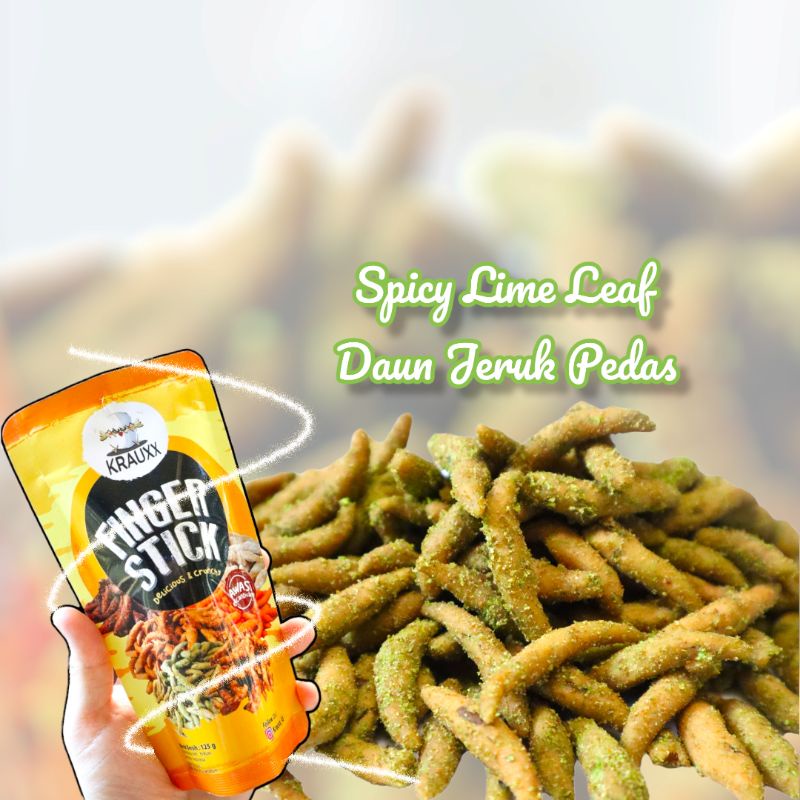 

Krauxx Snack Jentik Rasa Daun Jeruk Pedas / Bukan Bidaran 125 gram
