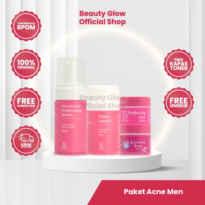 BG SKIN Beauty Glow Paket BG Paket Luxury Paket Acne Paket Ultimate