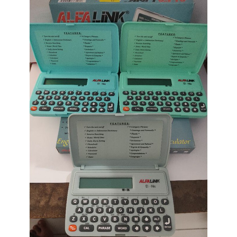 Kamus Elektronik Alfalink EI 16s