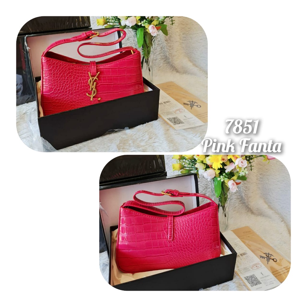 Tas Wanita IMPORT Y Kulit Croco Set Box Kode:7851