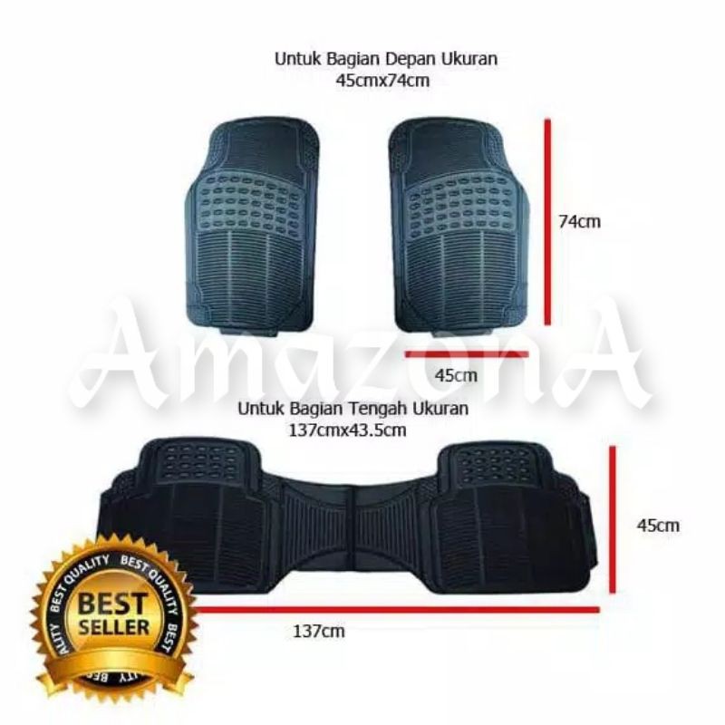 Karpet Mobil Universal 2 Baris SKT-CM3035