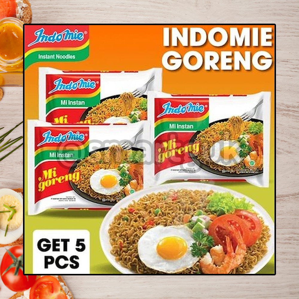 

Indomie Goreng Special / Kuah Kari Ayam / Soto Mie / Ayam Bawang x 5 Pcs