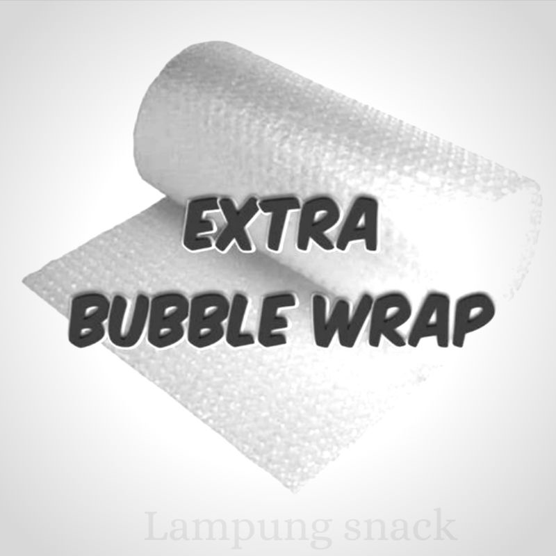 

extra bubble wrap untuk paket ya kak biar lebih aman