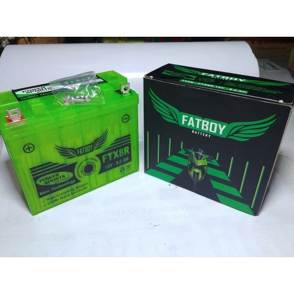 SALE - Aki Kering Tiger &amp; Nouvo &amp; Scorpio Merk Fat Boy FTX8R 8A