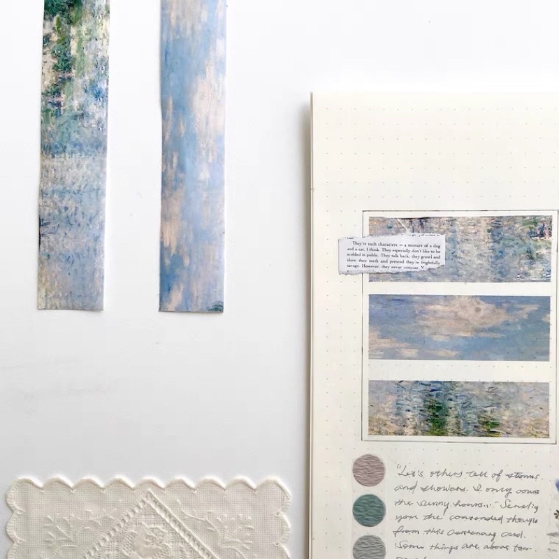 

[Sample] MOSSWOOD Little Lake Washi Tape