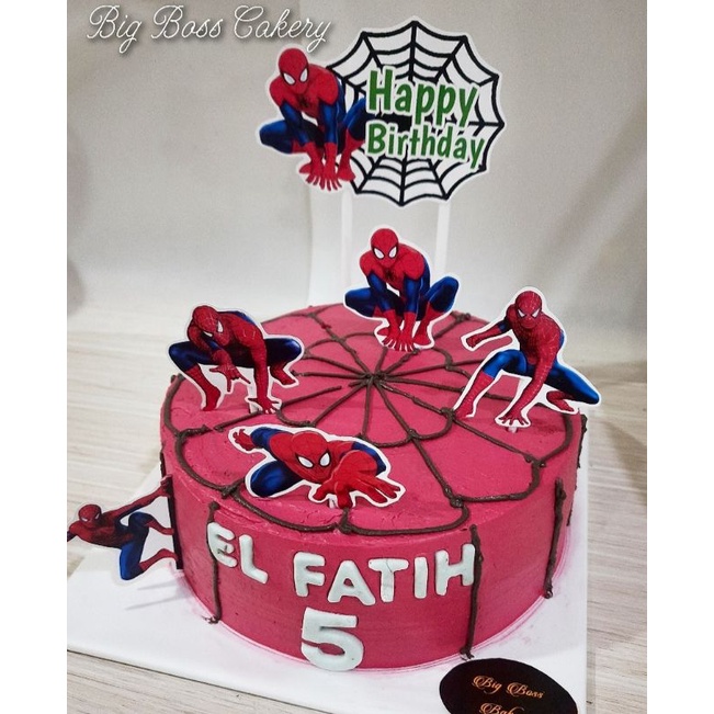 

BigBossCakery SPIDERMAN BIRTHDAY CAKE