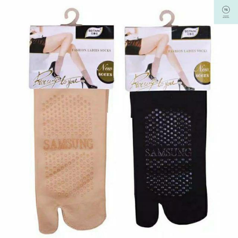 Kaos Kaki Stocking Jempol (S4) Antislip || Kaos Kaki Wanita || Kaos Kaki Jempol Pendek