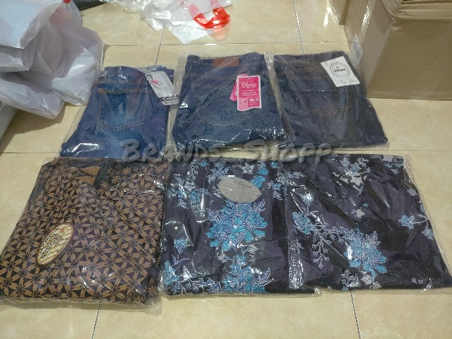 [ Bisa Cod ] Kemeja Batik Pria Lengan Pendek Baju Batik Kekinian Seragam Kantor Jumbo M L Xl Xxl