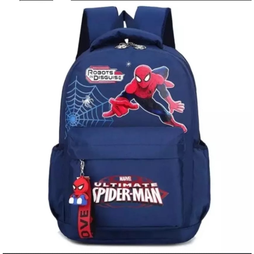 ST99_Tas Ransel Anak Sekolah Terbaru - Ransel Anak SEkolah TK - SD - SMP - Ransel Karakter Spiderman