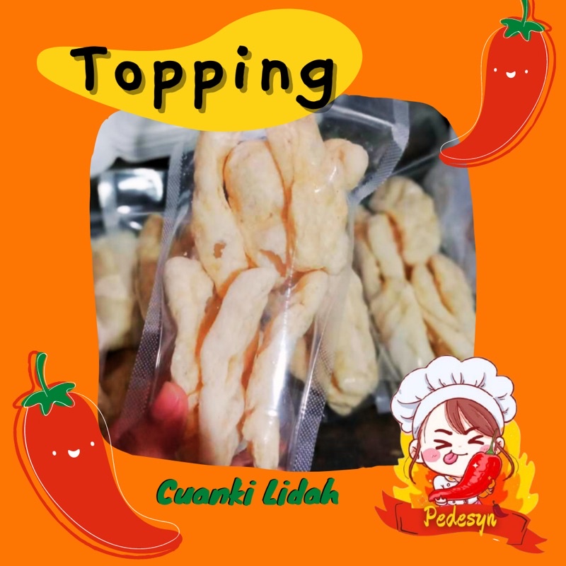 

Topping Boci Cuanki Lidah isi 7