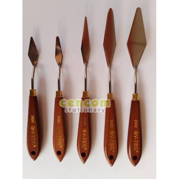 

Diskon 89KYD TER MURAH !! V-tec pisau palet / Paint knife / Seri 20xx satuan / Pisau Lukis Painting