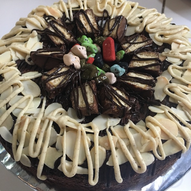 

brownies ulang tahun