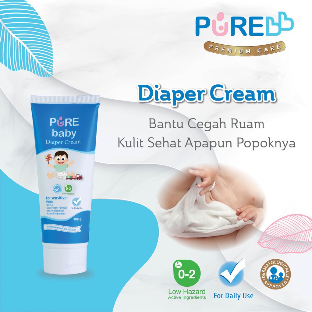 PURE BABY PUREB BB DIAPER CREAM 100 gr