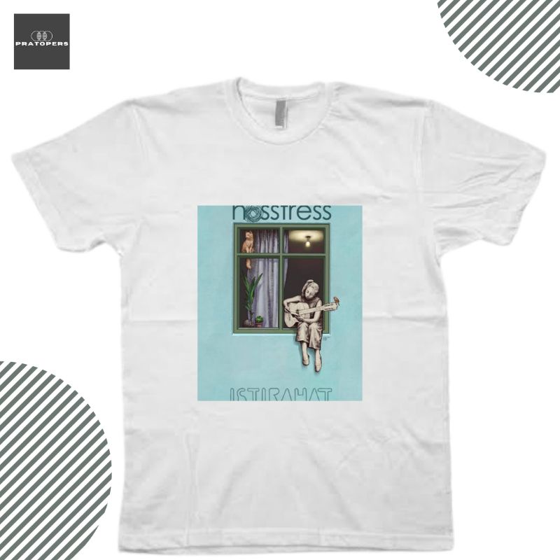 Baju Kaos Nosstress | Kaos Album Nosstress Istrahat | Nosstress