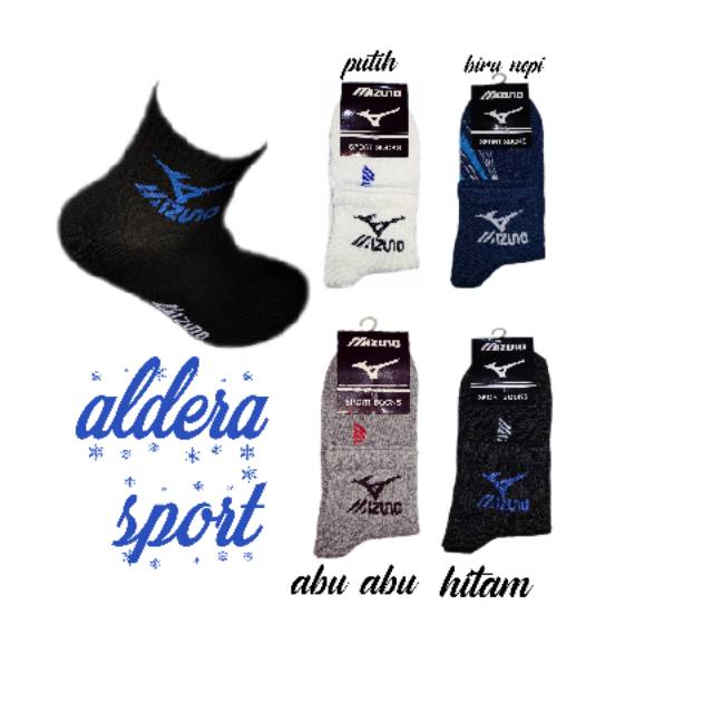 [LUSINAN TERLARIS] 12 Pasang Kaos Kaki Mizuno Pendek