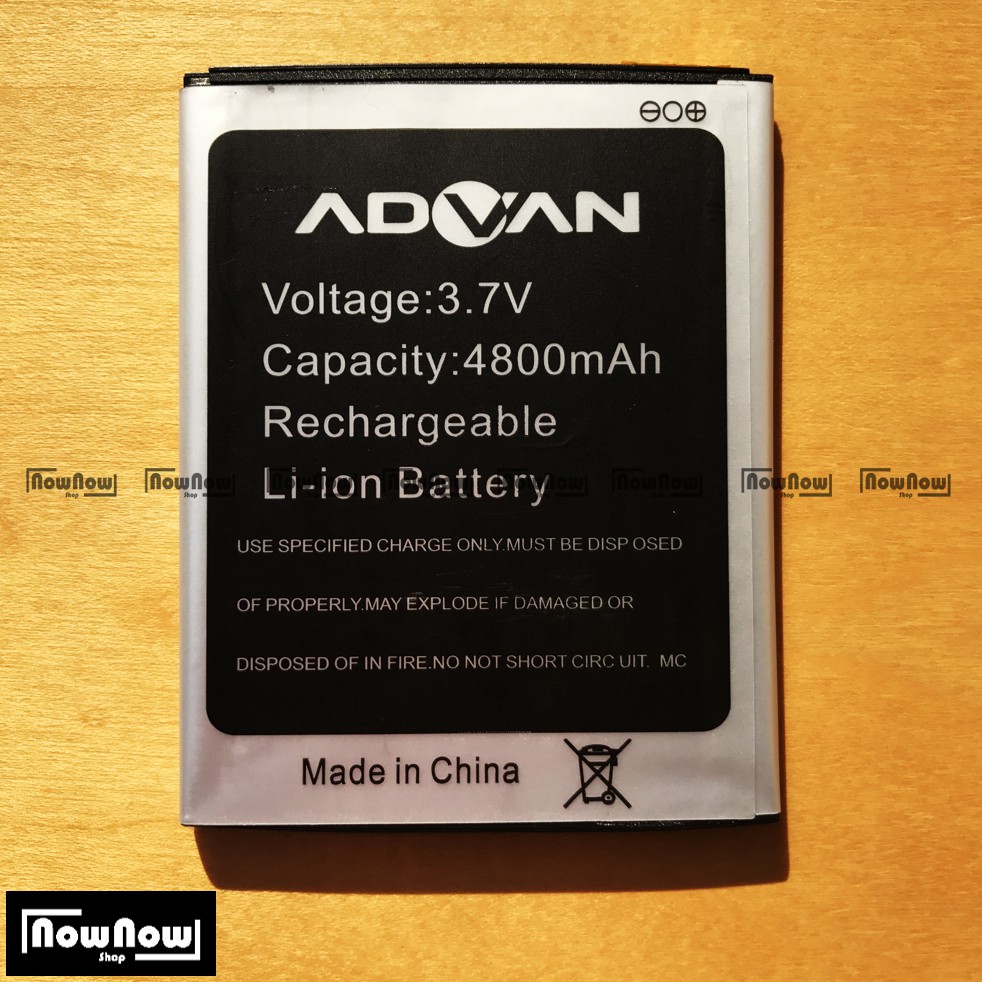 Baterai Advan S5i Original Double Power Batre Batrai Battery HP